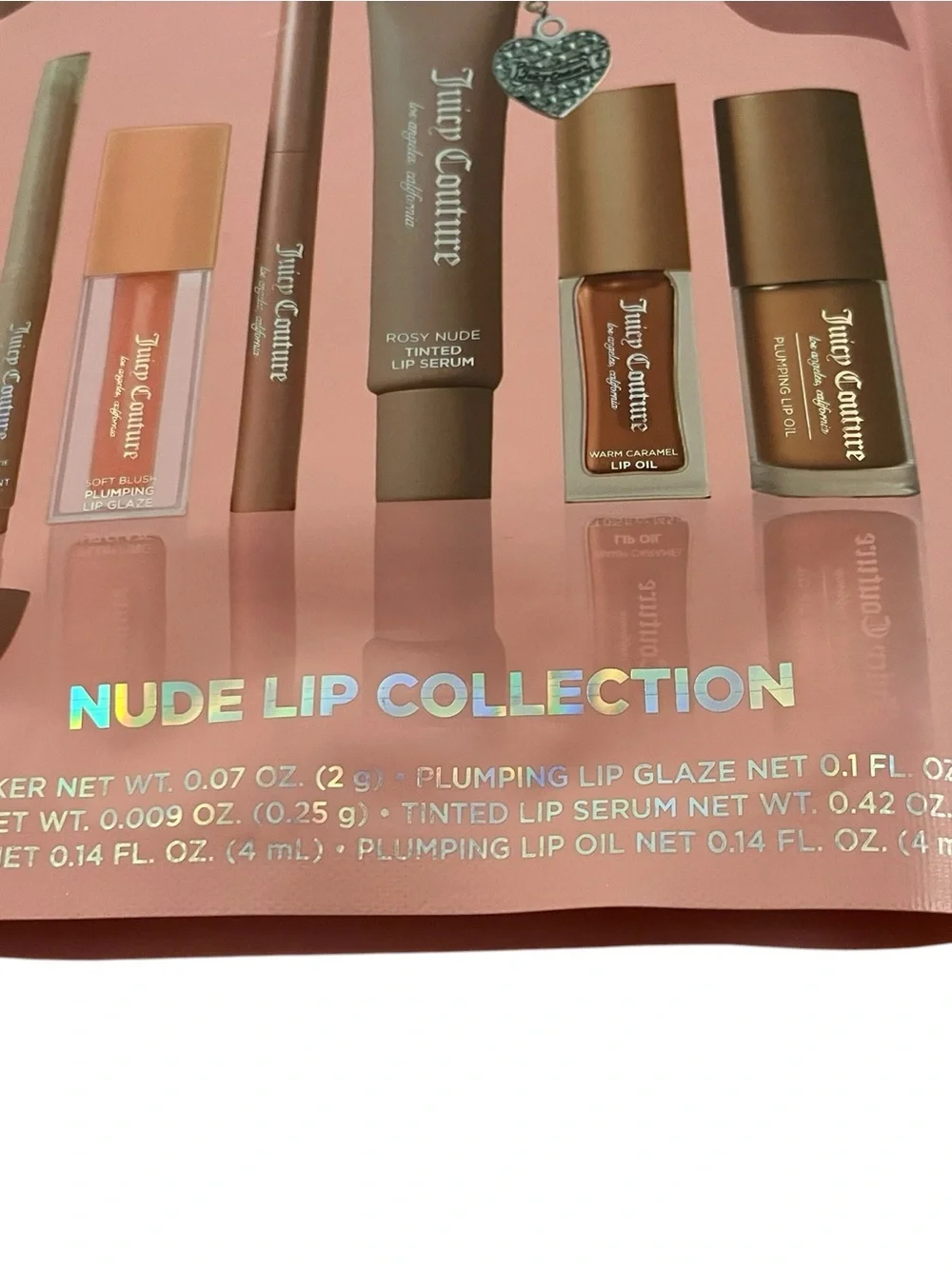 Juicy Couture Nude Lip Palette - Warm Pink & Peach Tones